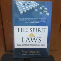 Image of The Spirit of Laws : Dasar - Dasar Ilmu Hukum dan Politik
