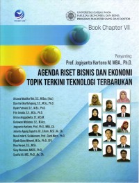 Image of Agenda Riset Bisnis dan Ekonomi Topik Terkini Teknologi Terbarukan