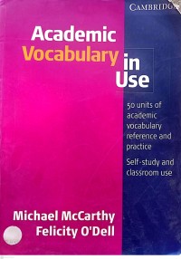Image of Academic Vocabulary In Use