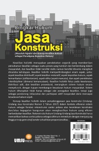 Image of Bingkai Hukum Jasa dan Konstruksi