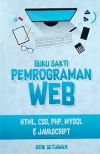 Image of Buku Sakti Pemrograman Web Html,Css,Php,Mysql & Javascript