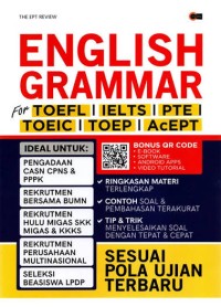 Image of English Grammar: for TOEFL, IELTS, PTE, TOEIC, TOEP, AcEPT