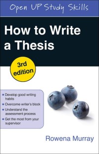 Image of How To Write a Thesis