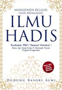 Image of Manajemen Belajar (Dan Mengajar) Ilmu Hadis