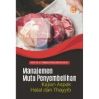 Image of Manajemen Mutu Penyembelihan: Kajian Aspek Halal dan Thayyib