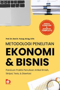 Image of Metodologi Penelitian Ekonomi dan Bisnis