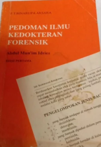 Image of Pedoman Ilmu Kedokteran Forensik Edisi Pertama