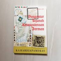 Image of Pengantar Sejarah Kesusasteraan Jerman
