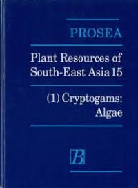 Image of Plant Resources of South-East Asia 15 : (1) Cryptogams : Algae