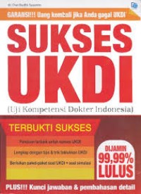 Image of Sukses Ukdi (Uji Kompetensi Dokter Indonesia)