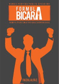 Image of Rumus Penting Public Speaking Formula Bicara Tampil Pede, Materi Oke, Honor Gede