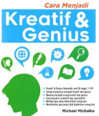 Image of Cara Menjadi Kreatif & Genius