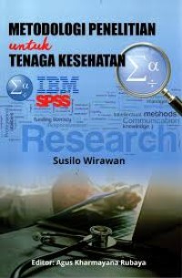 Image of Metodologi Penelitian Untuk Tenaga Kesehatan