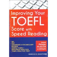Image of Improving Your Toefl Score With Speed Reading