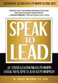 Image of Speak to Lead